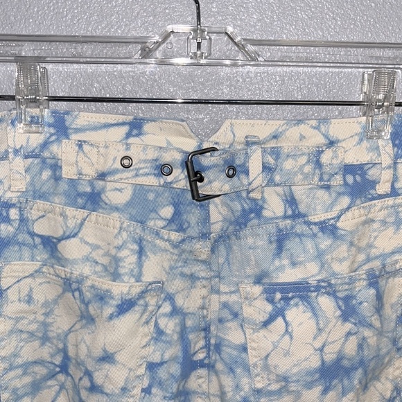 NWT | Women's Marble Print High-Rise Tapered Jeans - Rachel Comey - Picture 6 of 7